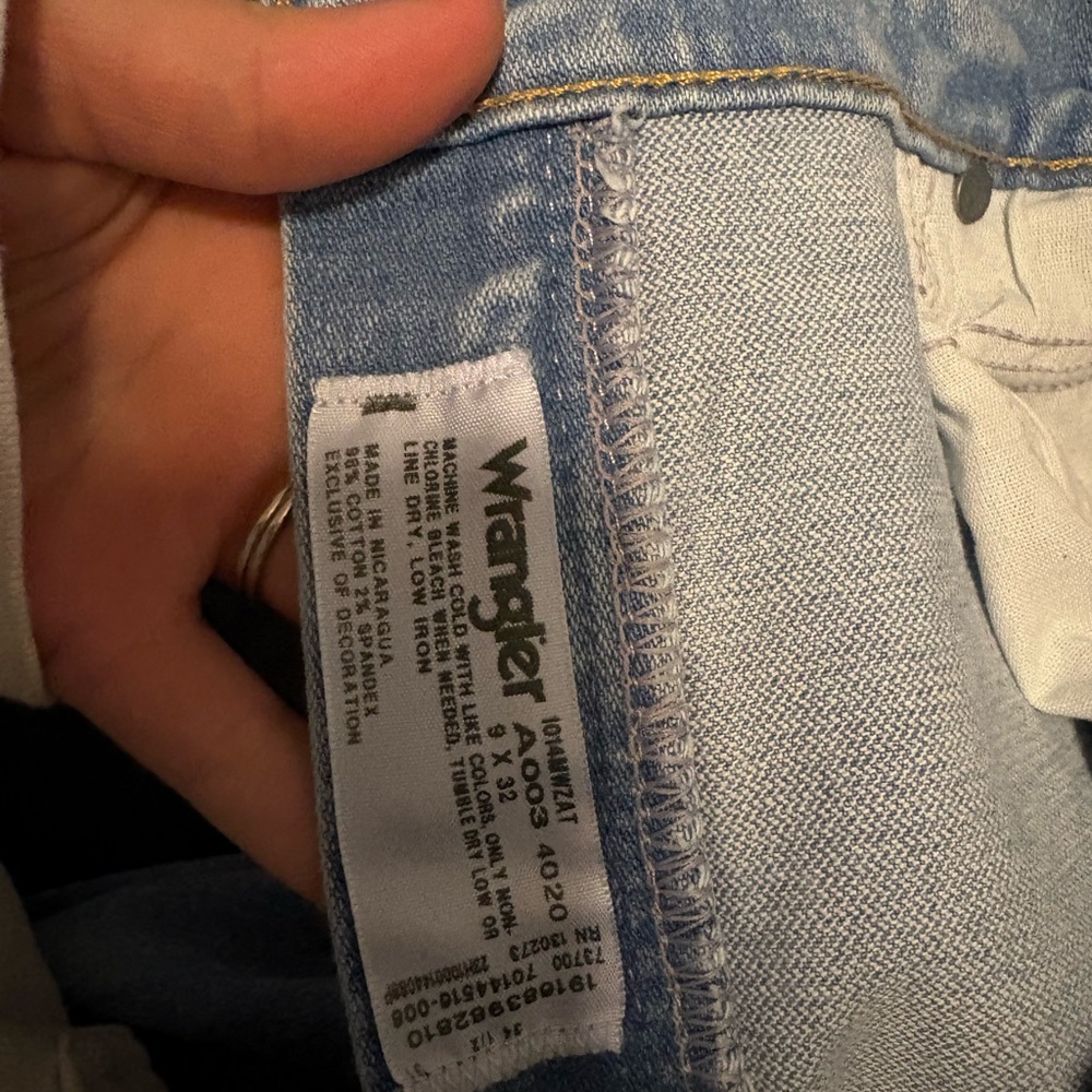 Wrangler Women's Denim Jeans in Light Blue